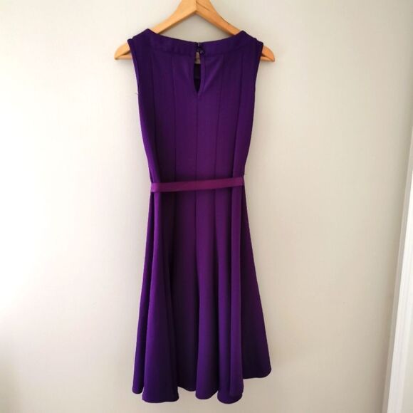 HAANI fit + flare dress with beaded collar size M - Picture 6 of 6